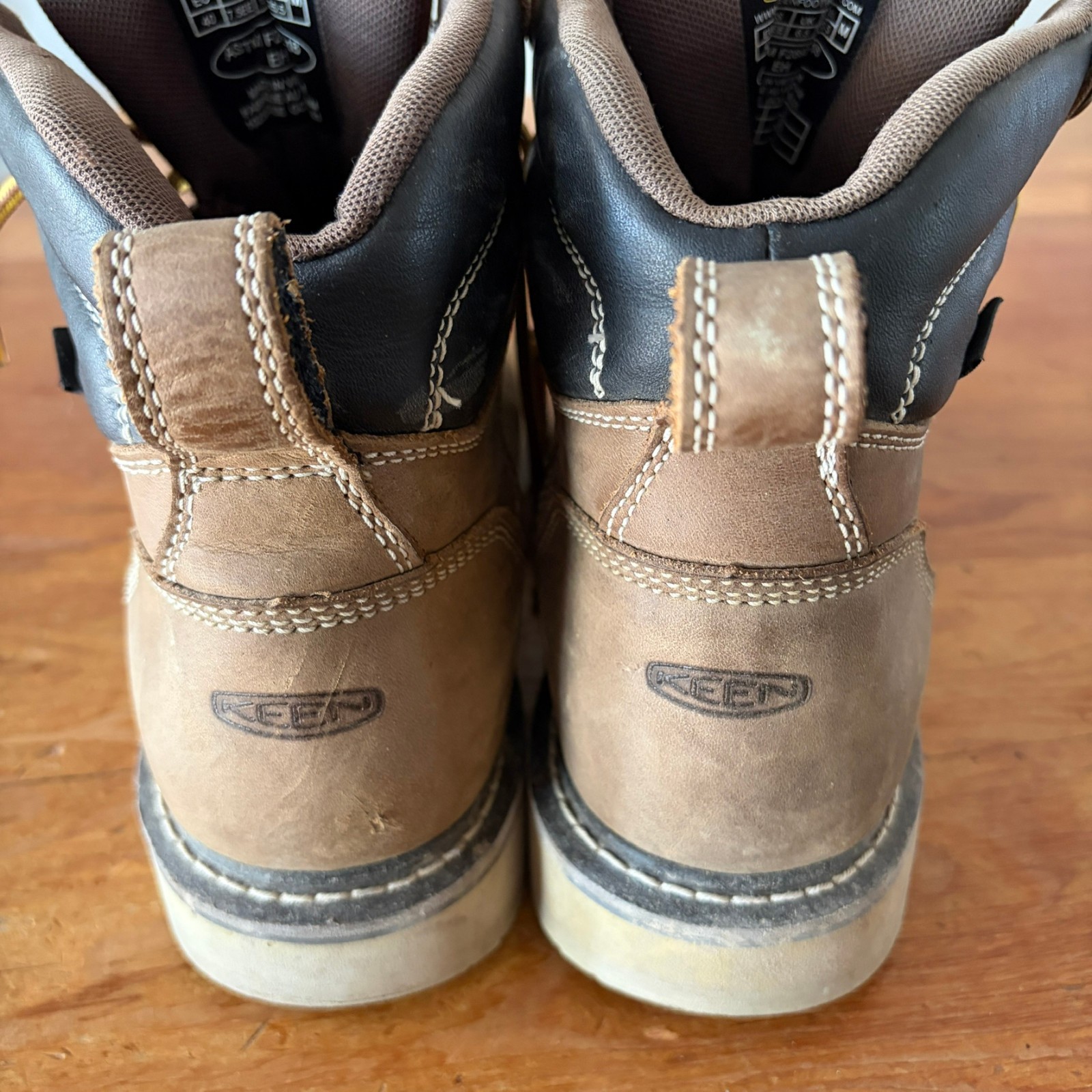 KEEN Utility Cincinnati 6” Waterproof Work Boots Men’s Sz 7.5 EE Extra Wide
