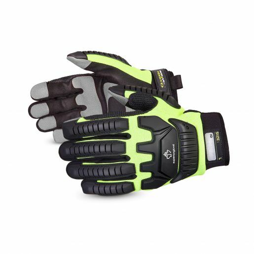Superior Glove Clutch Gear® Anti-Impact gloves adj. cuff sz XXL pk of 12 pairs