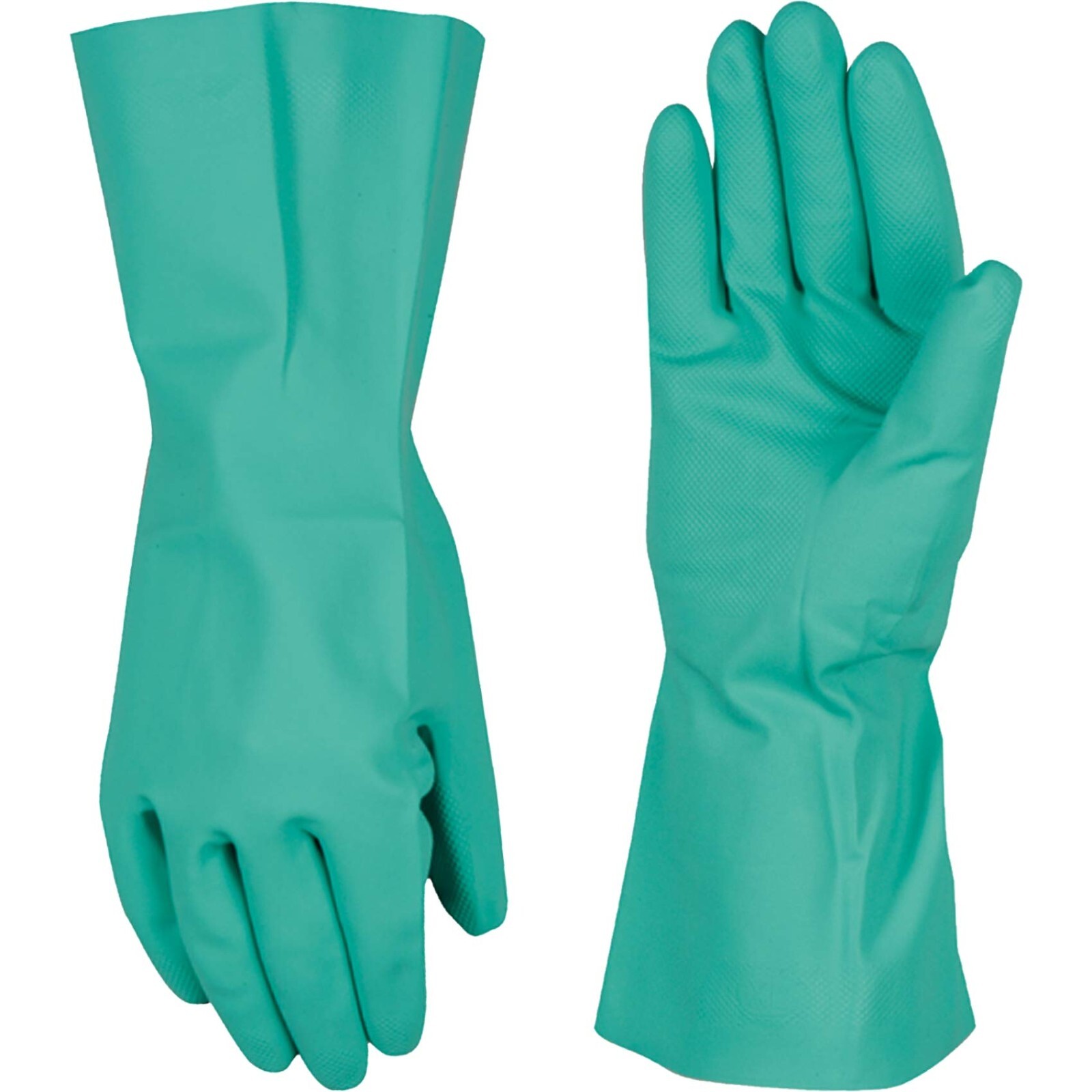 Ansell Gloves Sol-Vex 37-155 Unsupported Nitrile Gloves Size 10 Green Pack of 12