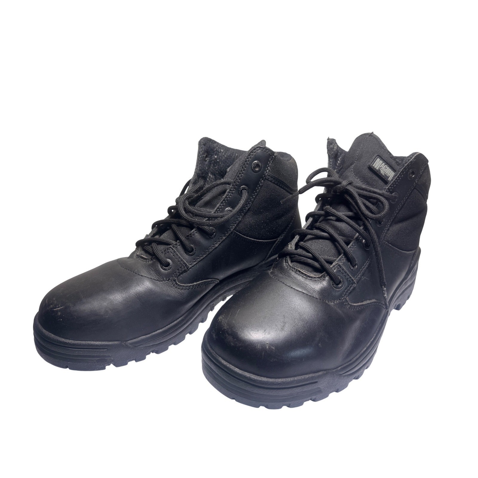 Magnum Midnite Plus 5204 Mens Black Steel Toe Tactical Work Boots Size 11
