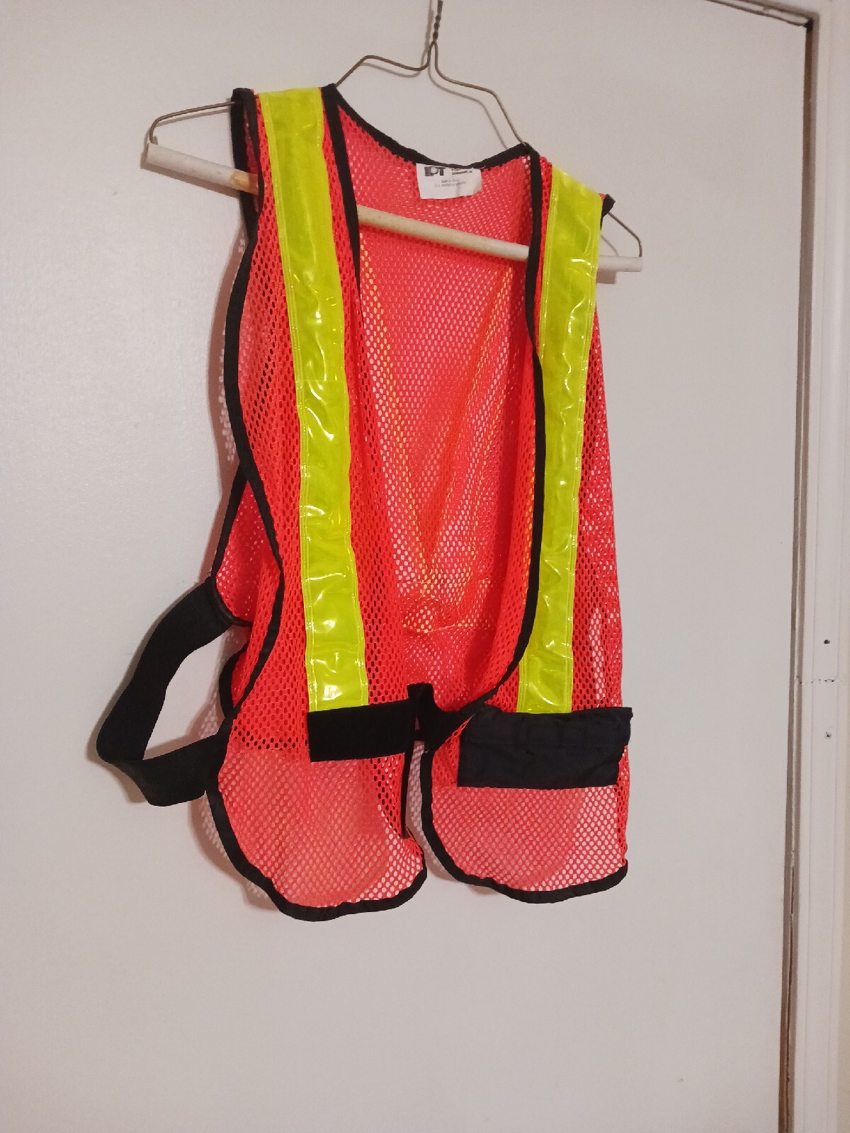 Universal Safety Vest High Visibility Orange Yellow Mesh Unisex OSFM Free Shippi