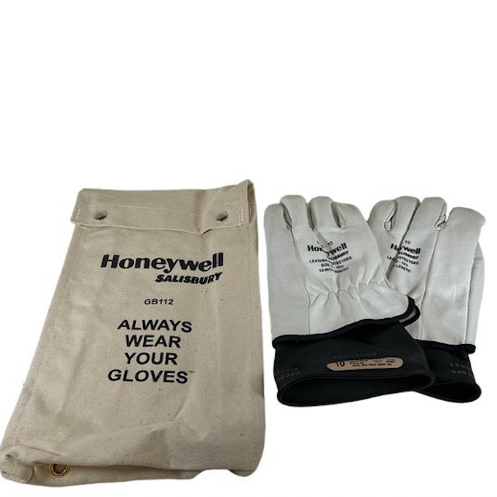 Salisbury GK0011B/10 Size 10-10-1/2 11″ 500VAC/750VDC Electrical Glove Kit