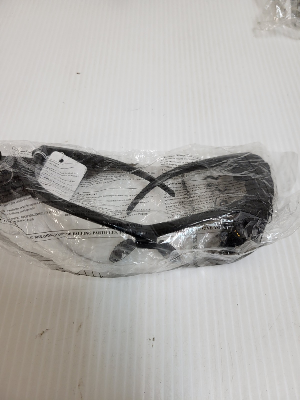 KleenGuard V30 Nemesis Clear Anti-Fog Lens Black Frame Safety Glasses (25679)