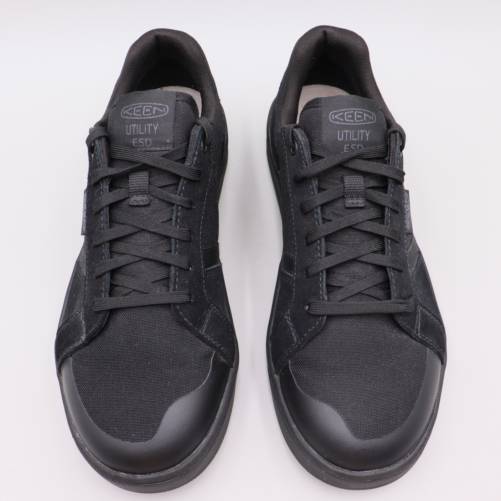 Keen Utility Kenton ESD Mens Black Work Sneakers ASTM F2892-24 Size 11EE Wide