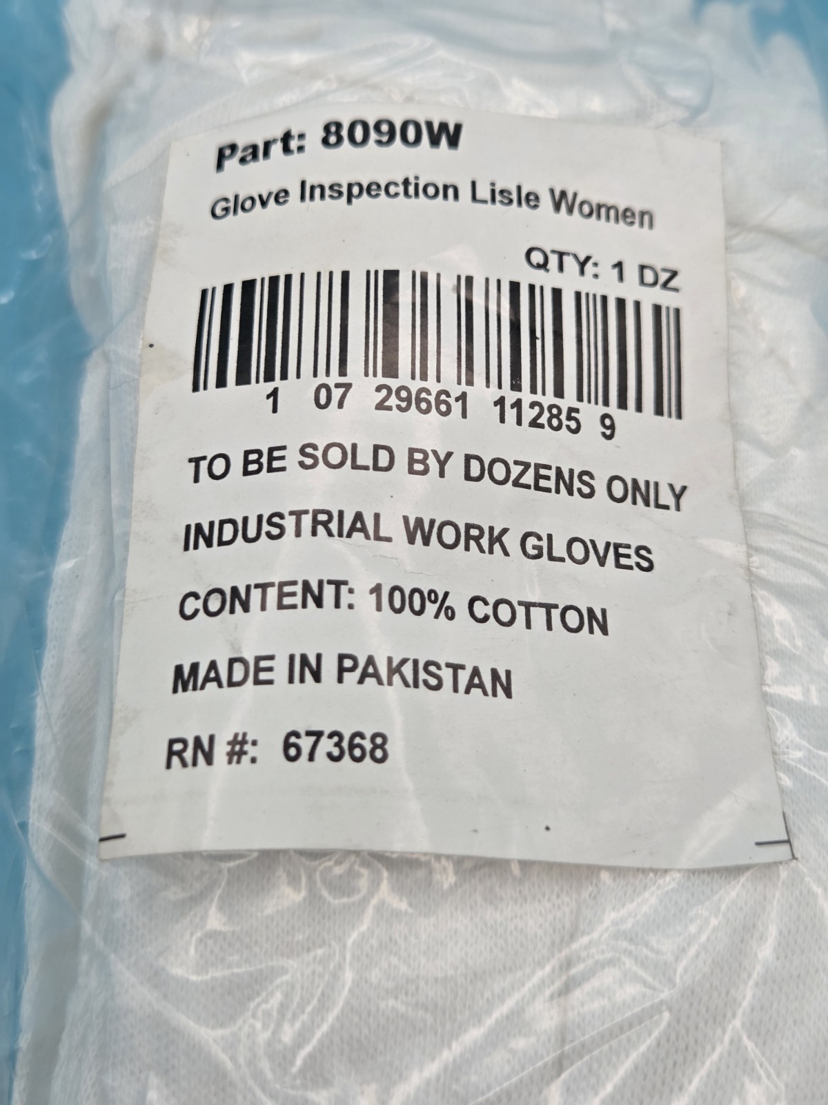 12 PAIR LIGHTWEIGHT LISLE 100% COTTON WHITE INSPECTION GLOVES COIN JEWELRY PHOTO
