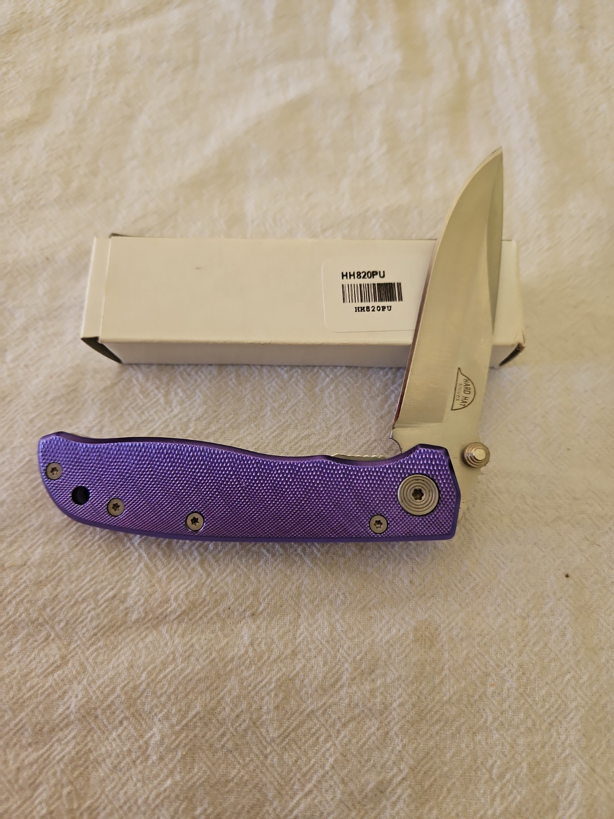 New Hard Hat Linerlock Purple HH820PU
