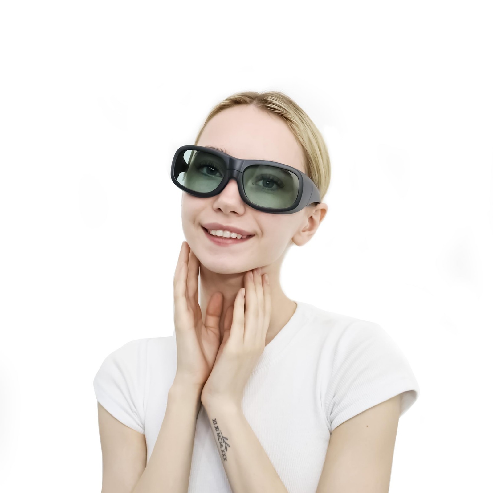 Laser Safety Glasses 870-11000nm – Mineral Glass for Medical & Industrial Use