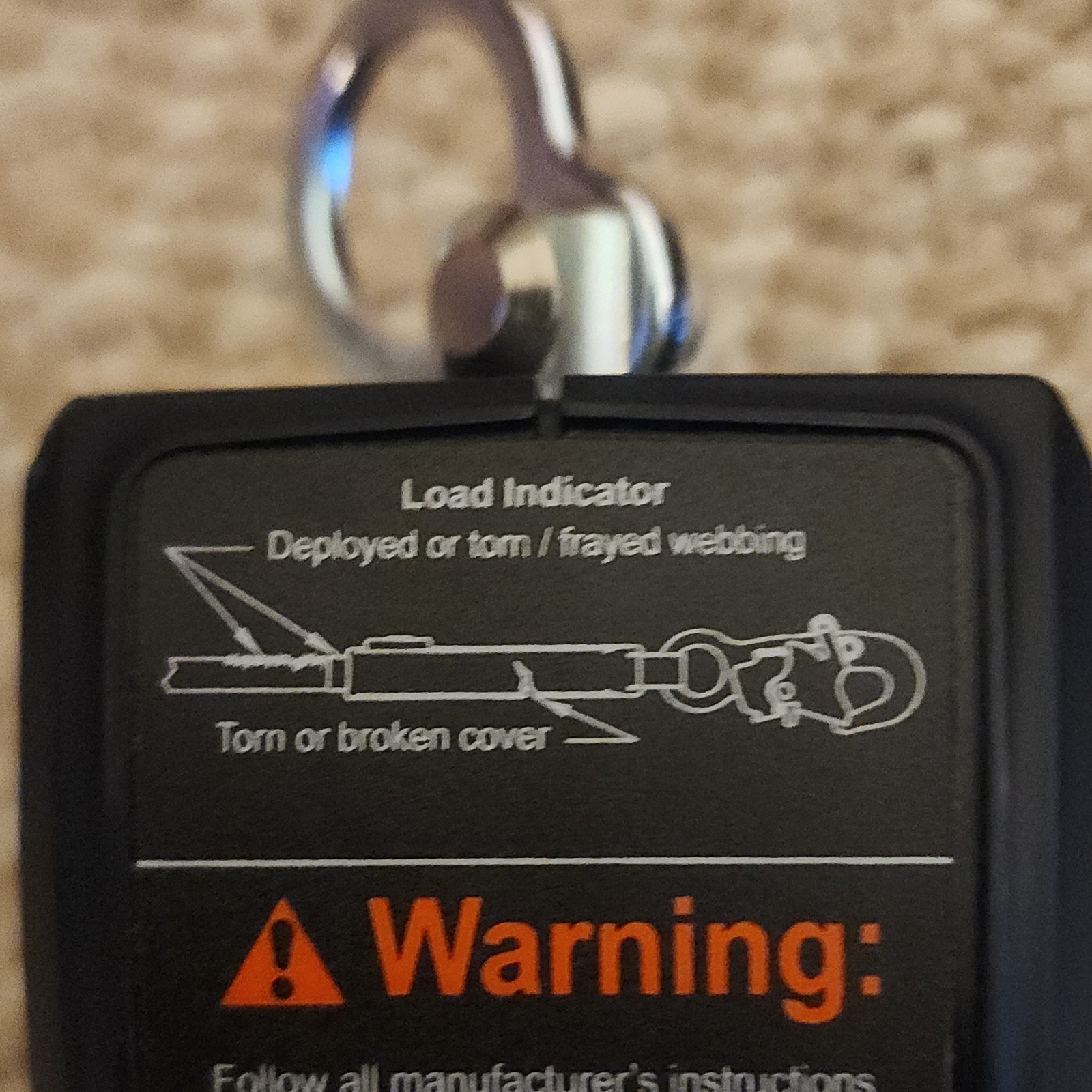 3M DBI-SALA Nano-Lok Class 1 SRL Self-Retracting Lifeline 6ft 3100524