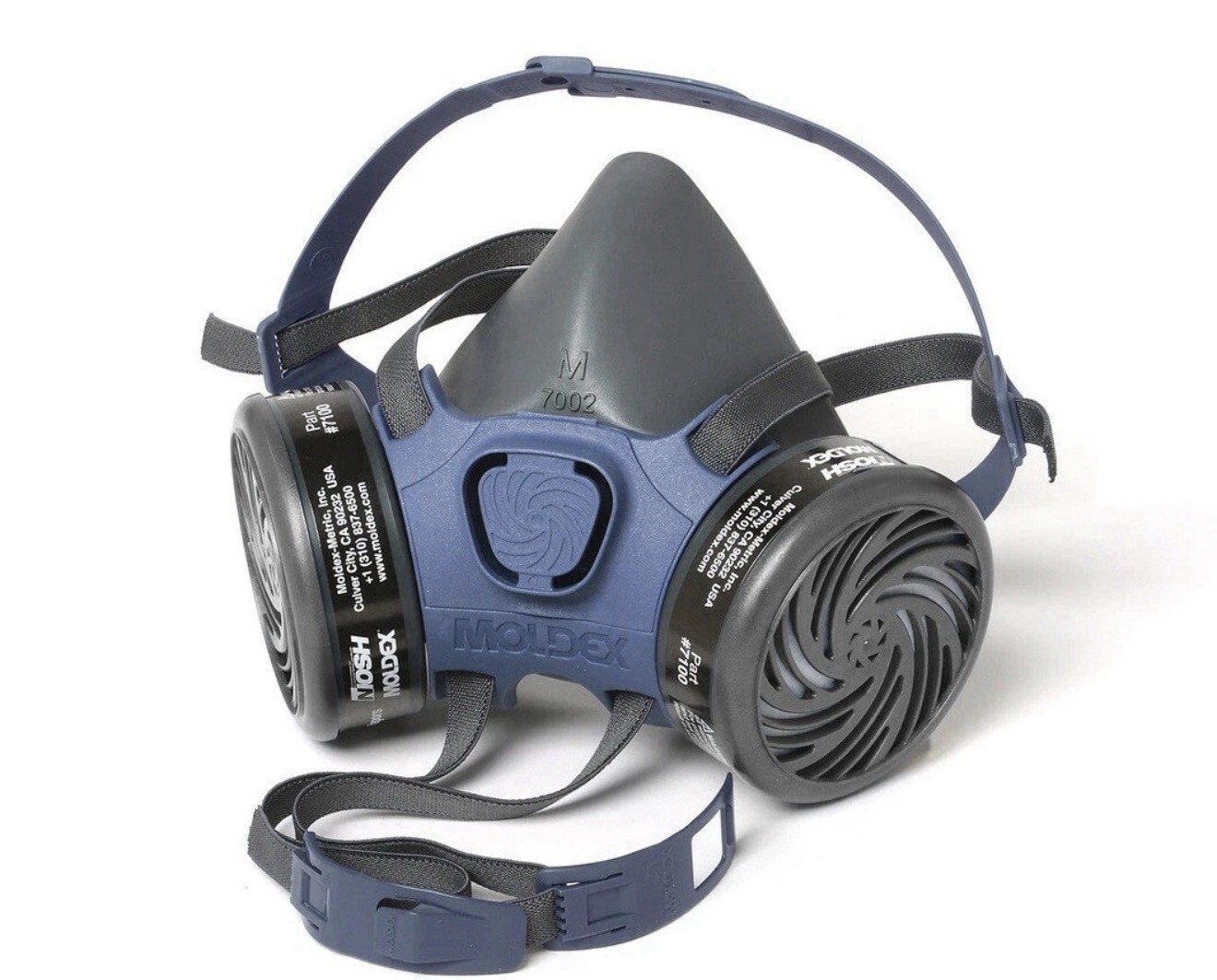 Moldex Half Face Respirator w/ Cartridge Multi gas/Vapor Respiratory Prot SMALL