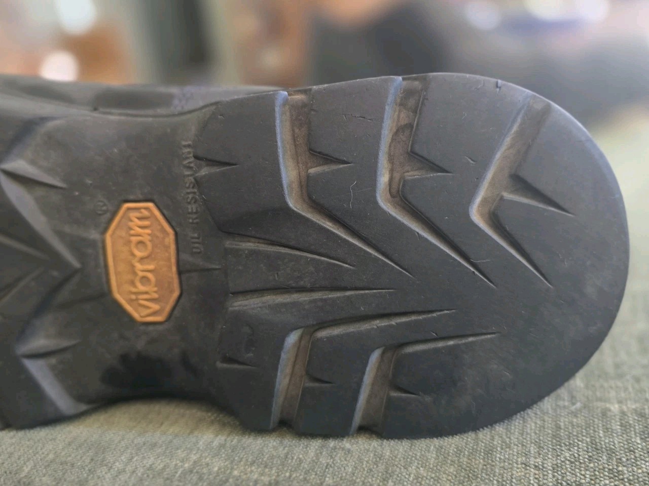 Snap On Black Size 12 Clutch Leather Slip On Work Shoes Vibram Sole Professional