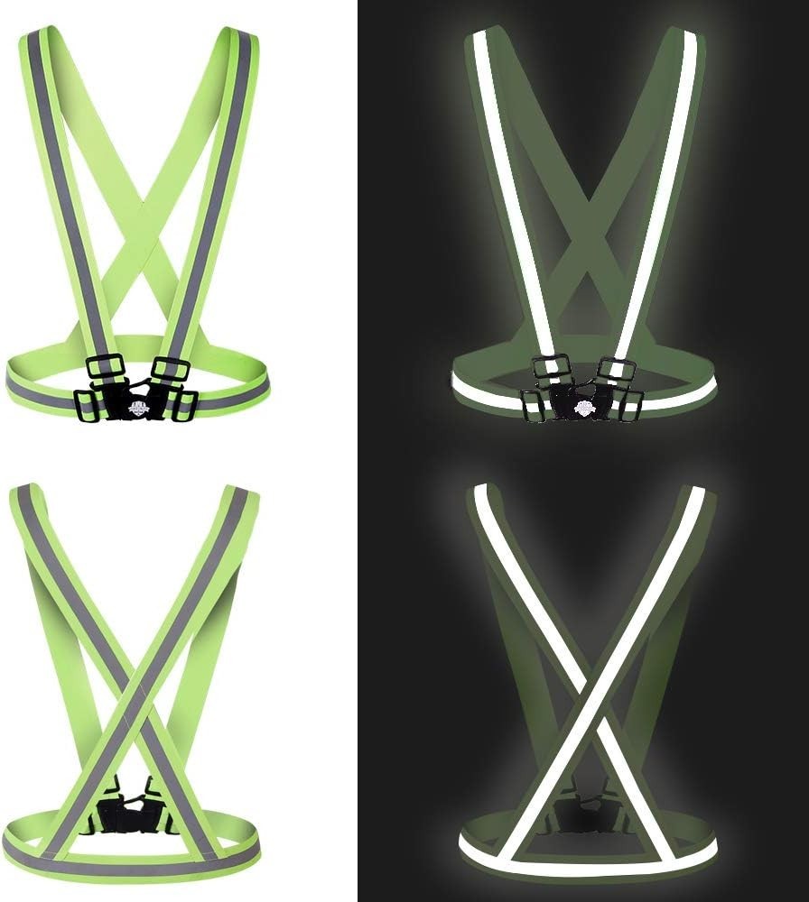 10-Pack High Visibility Safety Vests