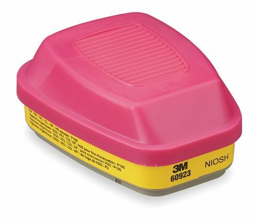 3M 60923 Organic Vapor Acid Gas PPE Respirator Protection Replacement Cartridge