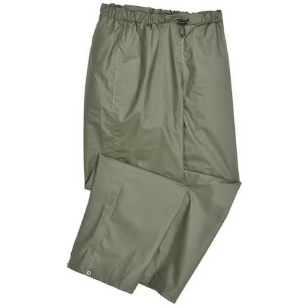 Helly Hansen 70429_480-L Rain Pants, Polyester/Pvc, 33 In Inseam, Elastic