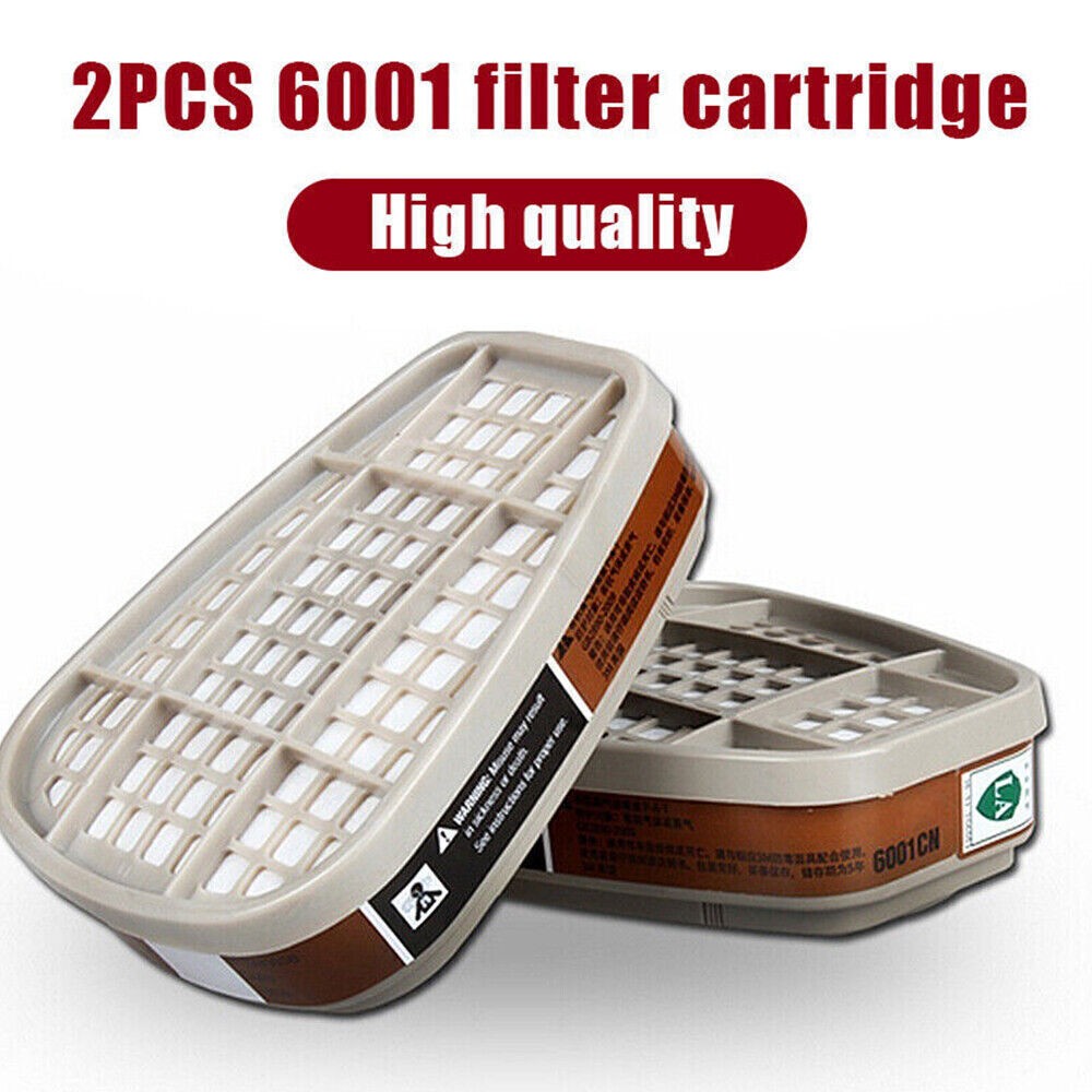 1-6 Sets 6800 Gas Mask Full Facepiece Reusable Respirator Full Facepiece 16 in1
