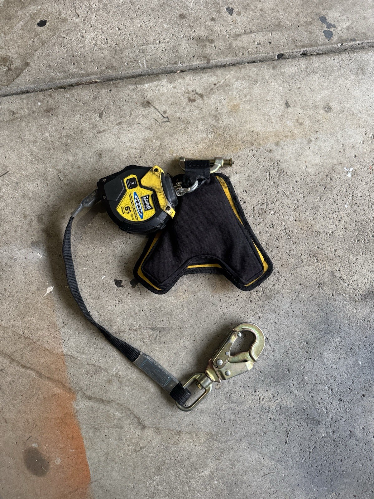 Werner Bantam 6′ Web Leading Edge Self-Retracting Lifeline (Manufactured 08/24)