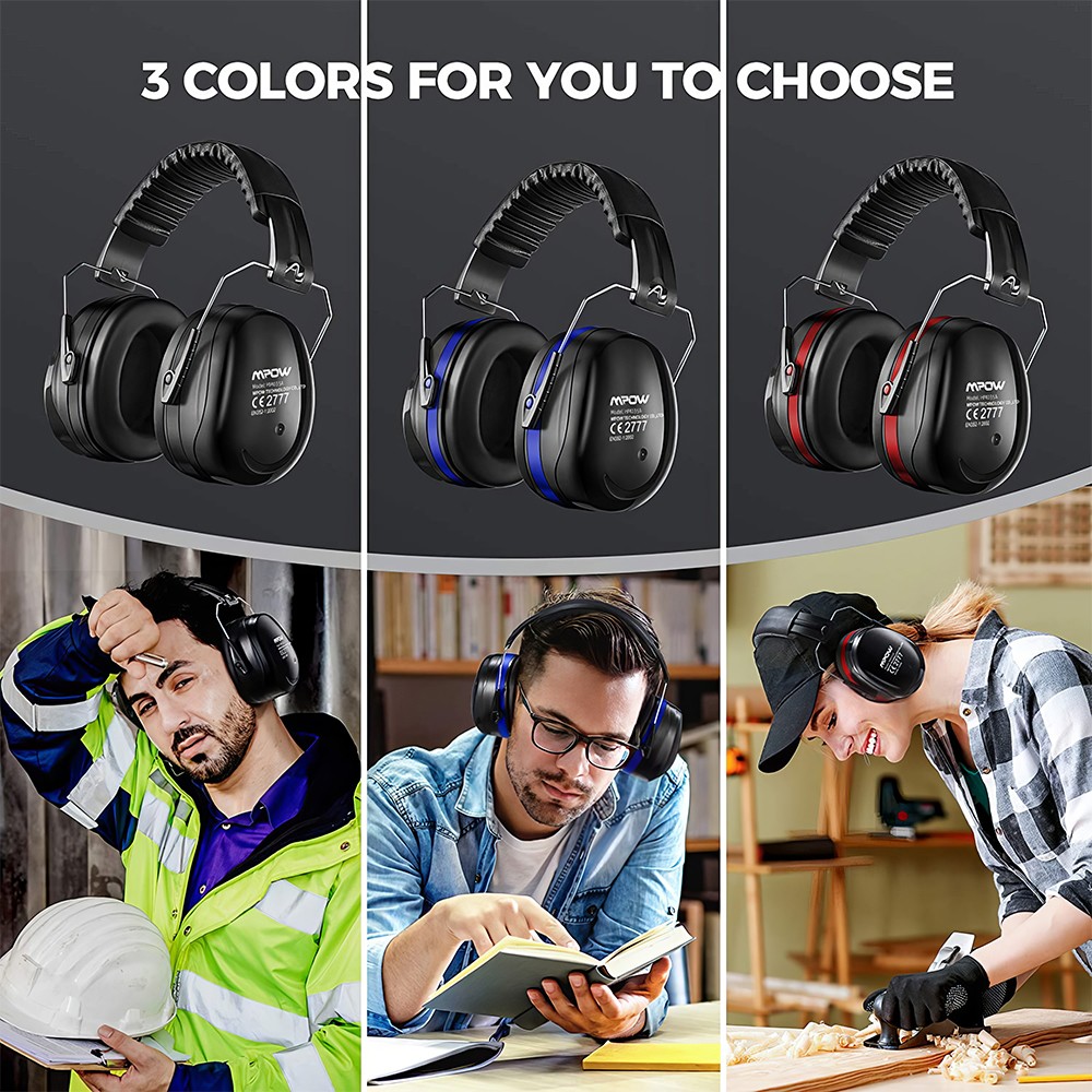 Mpow 035 Noise Reduction Safety Ear Muffs Shooters Hearing Protection NRR 28dB