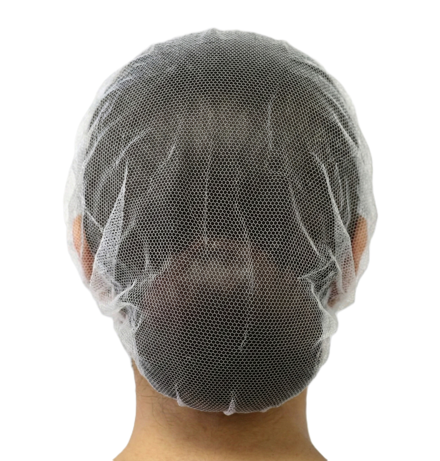 Shield Safety White Soft Heavyweight Nylon Honeycomb Hairnet, 18″ Size 1000 Pcs