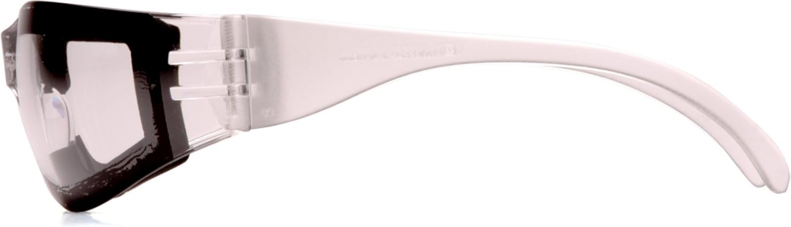 Intruder Safety Eyewear: Clear Anti-Fog Lens with Foam Padding and UV Protection