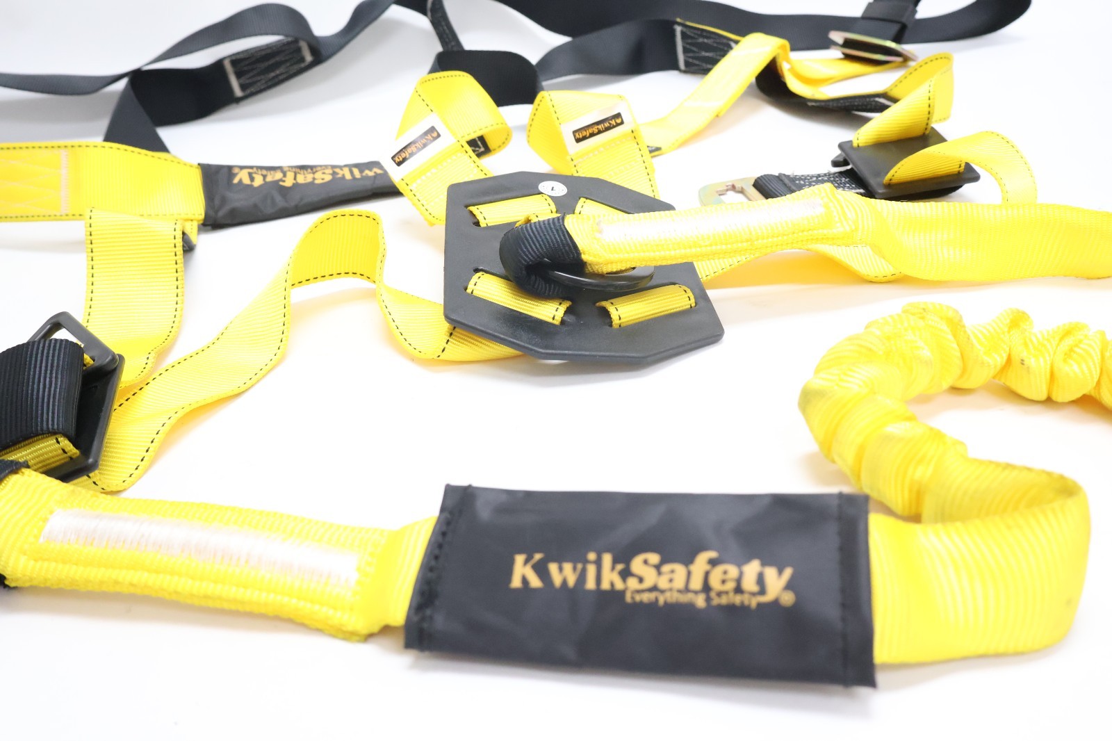 KwikSafety Scorpion 1-D Safety Harness Yellow-One Size Fits All-Unused