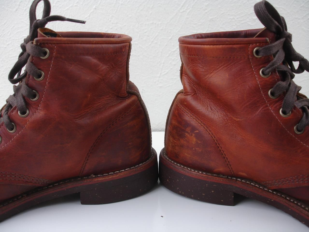 Men’s 9.5 D M Chippewa 6″ Tan Brown Renegade Service Boots Chukka Lace-Up Ankle