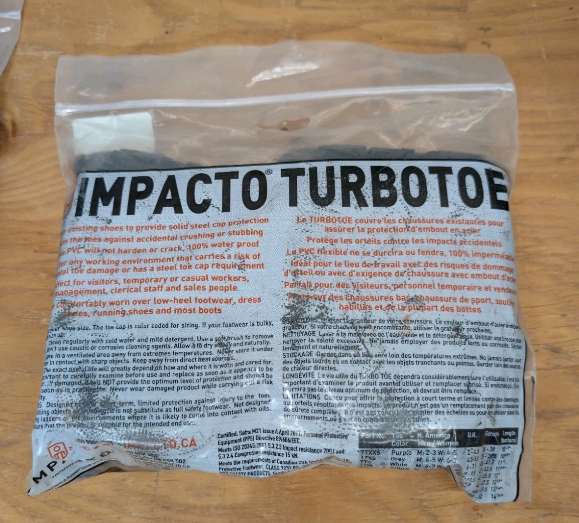 Impacto TURBOTOE TTXXL Steel Toe Overshoe Green M13-14