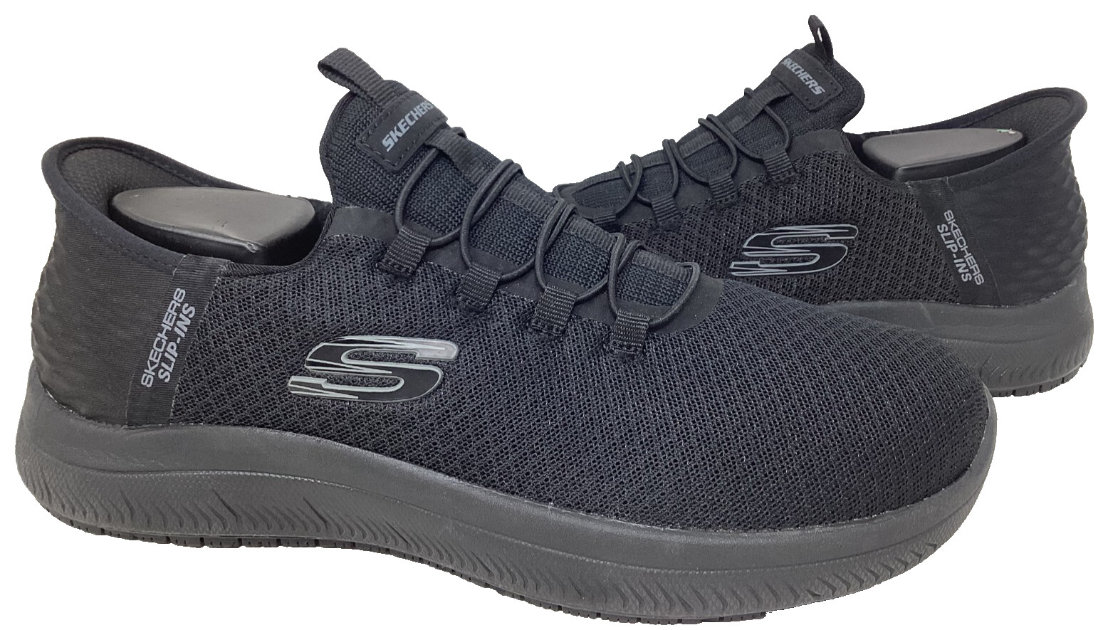 Skechers Women’s Slip-Ins Work Summits Enslee SR Shoes Black Size:8.5 167D