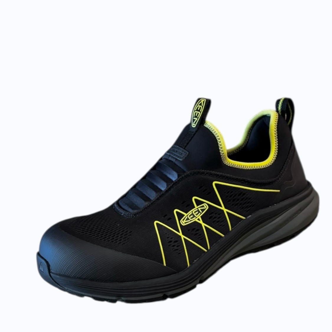 Keen Vista Energy Shift Mens Utility Work Shoes Size 10 Black Composite Toe New