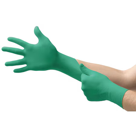 Ansell 92600 Touchntuff 92-600, Disposable Gloves, 4.9 Mil Palm, Nitrile,