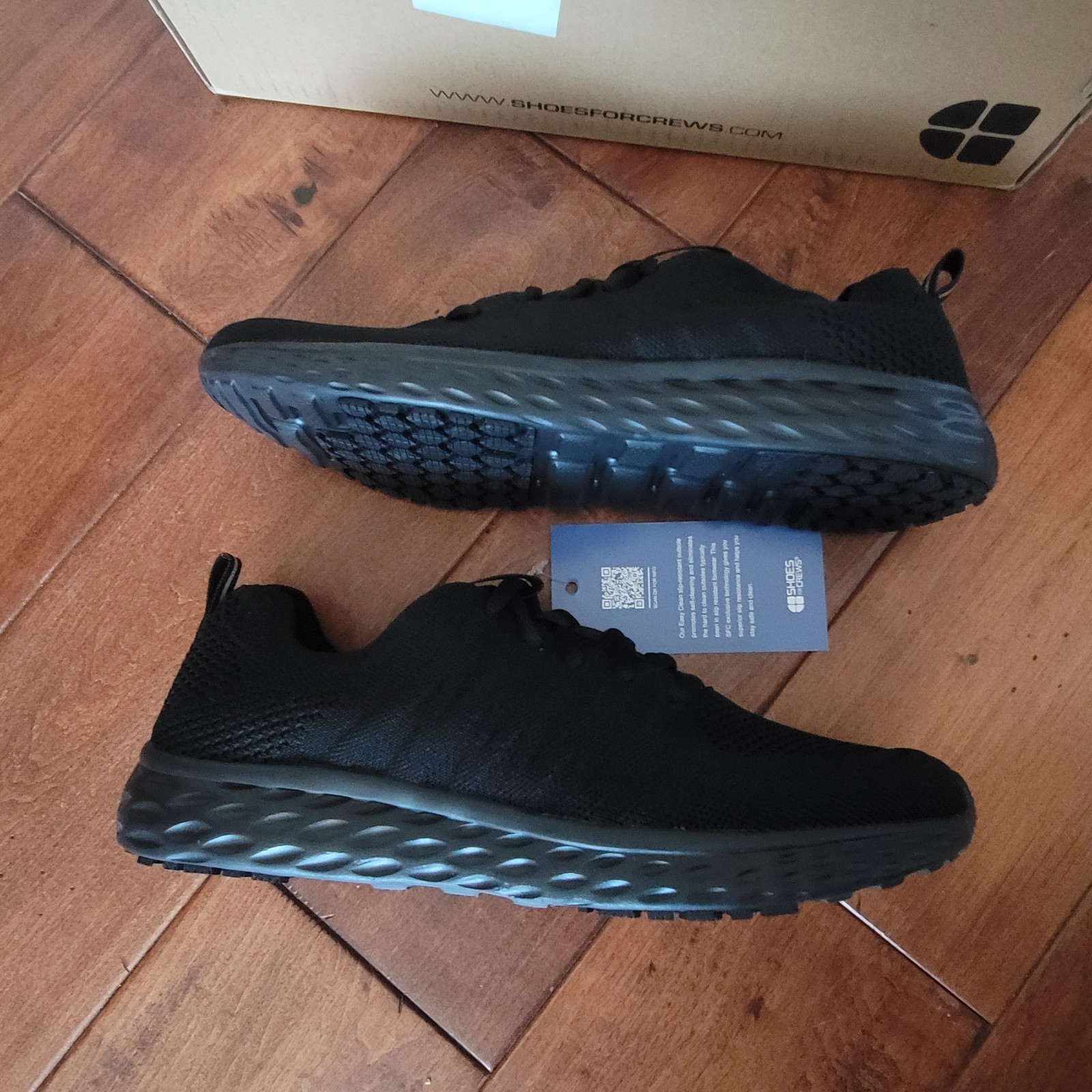 NIB Shoes For Crews Black #22146 Everlight Restaurant Work Shoes Women’s 8.5