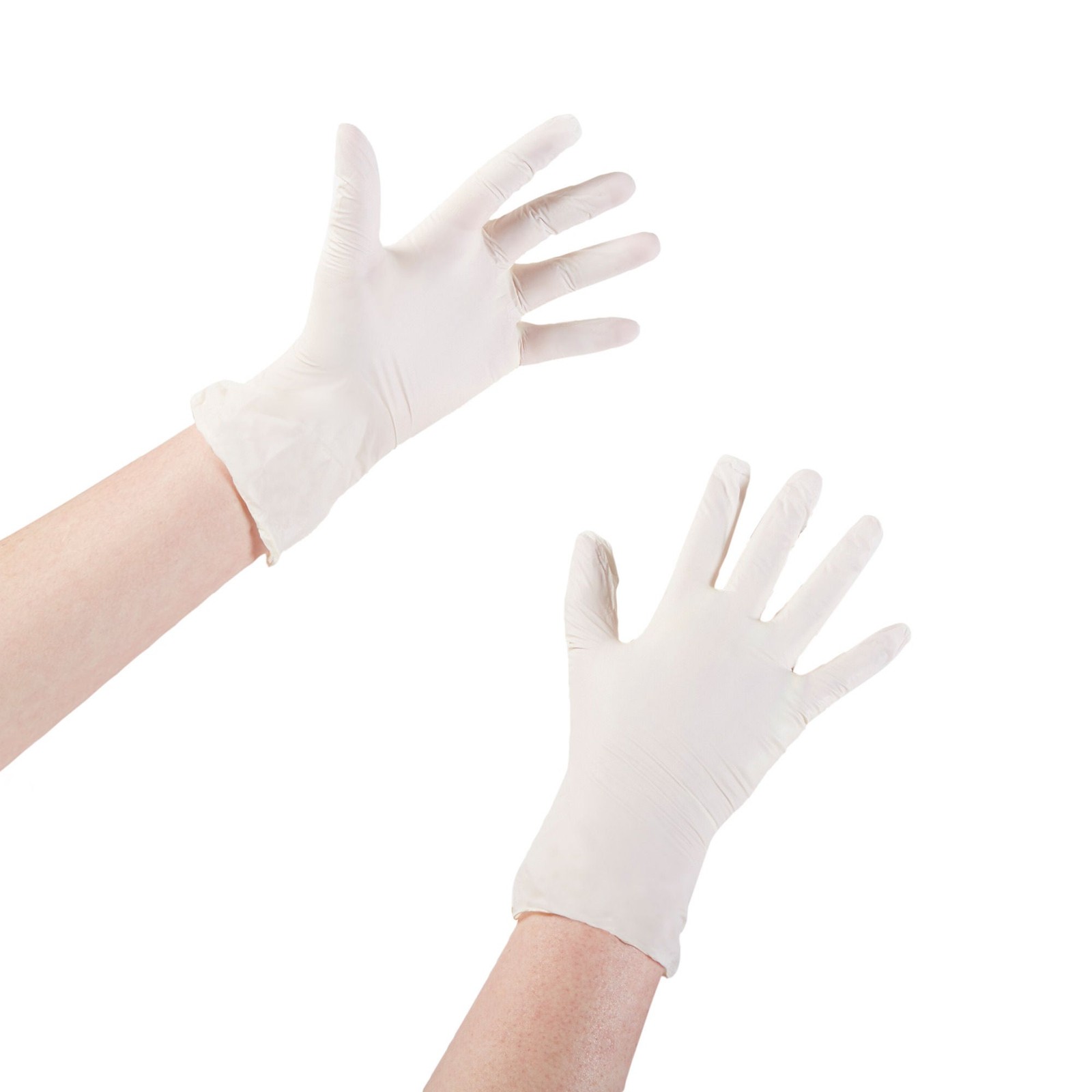 McKesson Stretch Vinyl Exam Glove Standard Cuff Length MEDIUM 1000 per Case