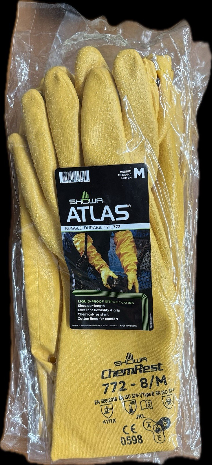 Atlas Showa 772 – 8/M rugged durability gloves