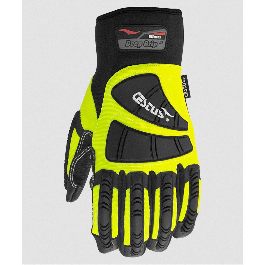 Cestus Temp Series 5056 Deep Grip Winter Insulated Work Glove A2 Cut Size Large