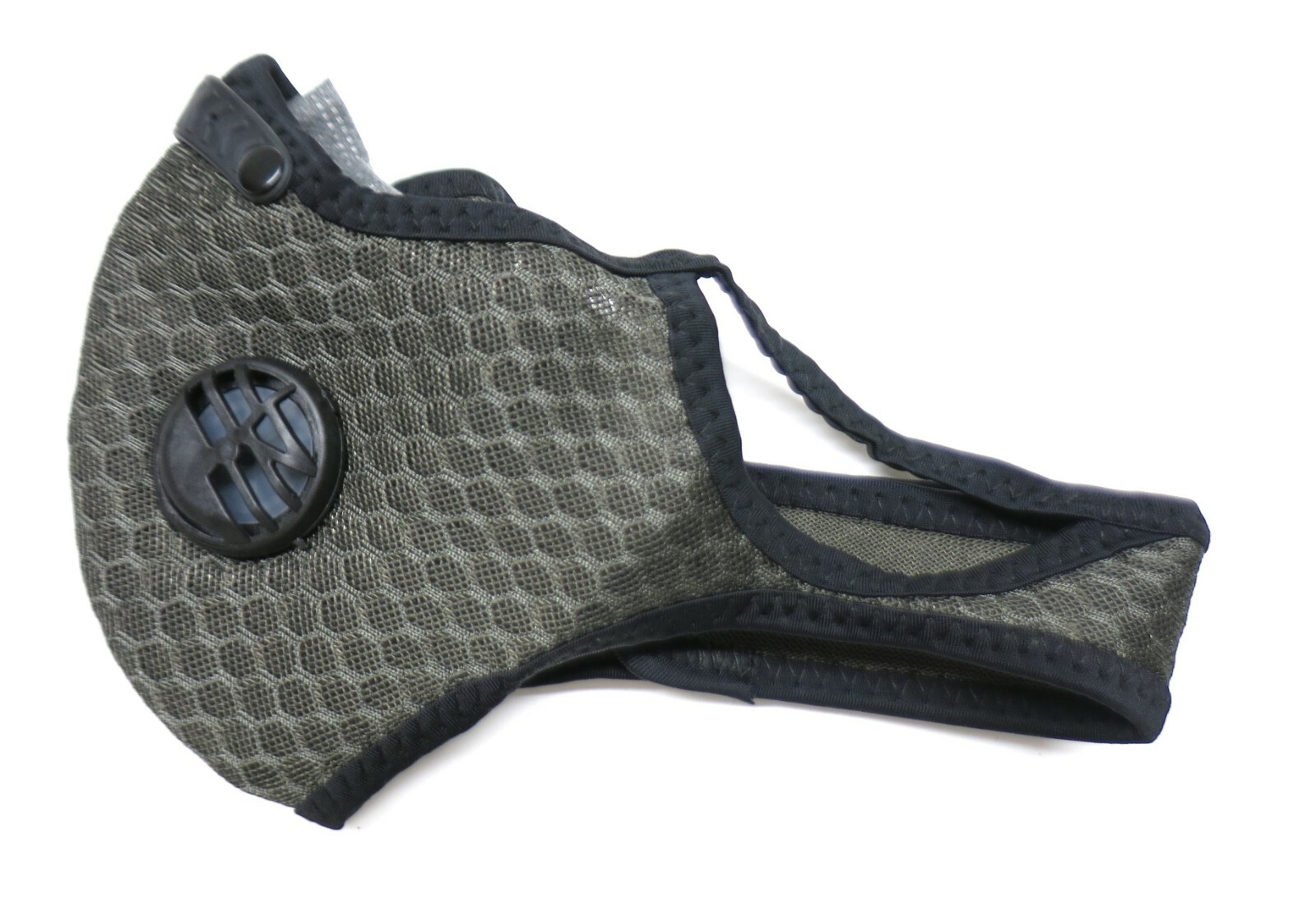 Cycling Train Face Mask Anti-pollution Running Adjustable [EasyBreath] DarkGreen