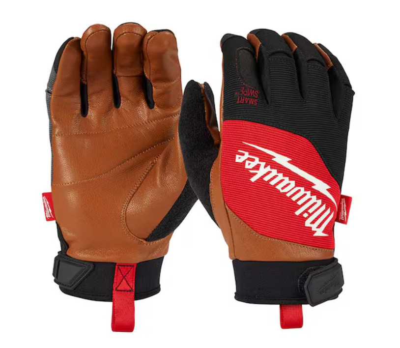 Milwaukee Large Goatskin Leather Performance Work Gloves | 48-73-0022 | 1 Pack