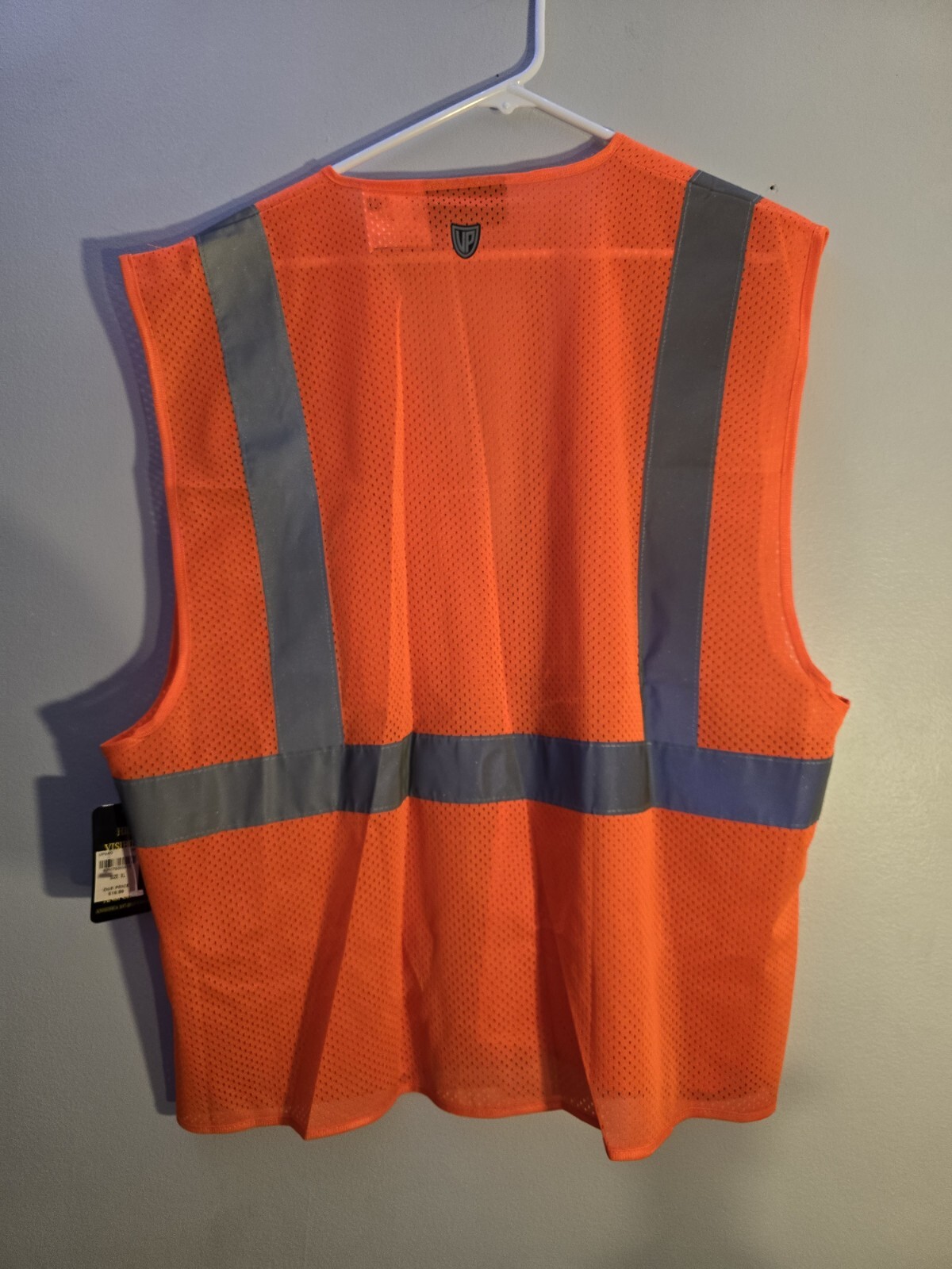 Utility Pro ANSI Class 2 High-Visibility Reflective Vest: Orange Size M