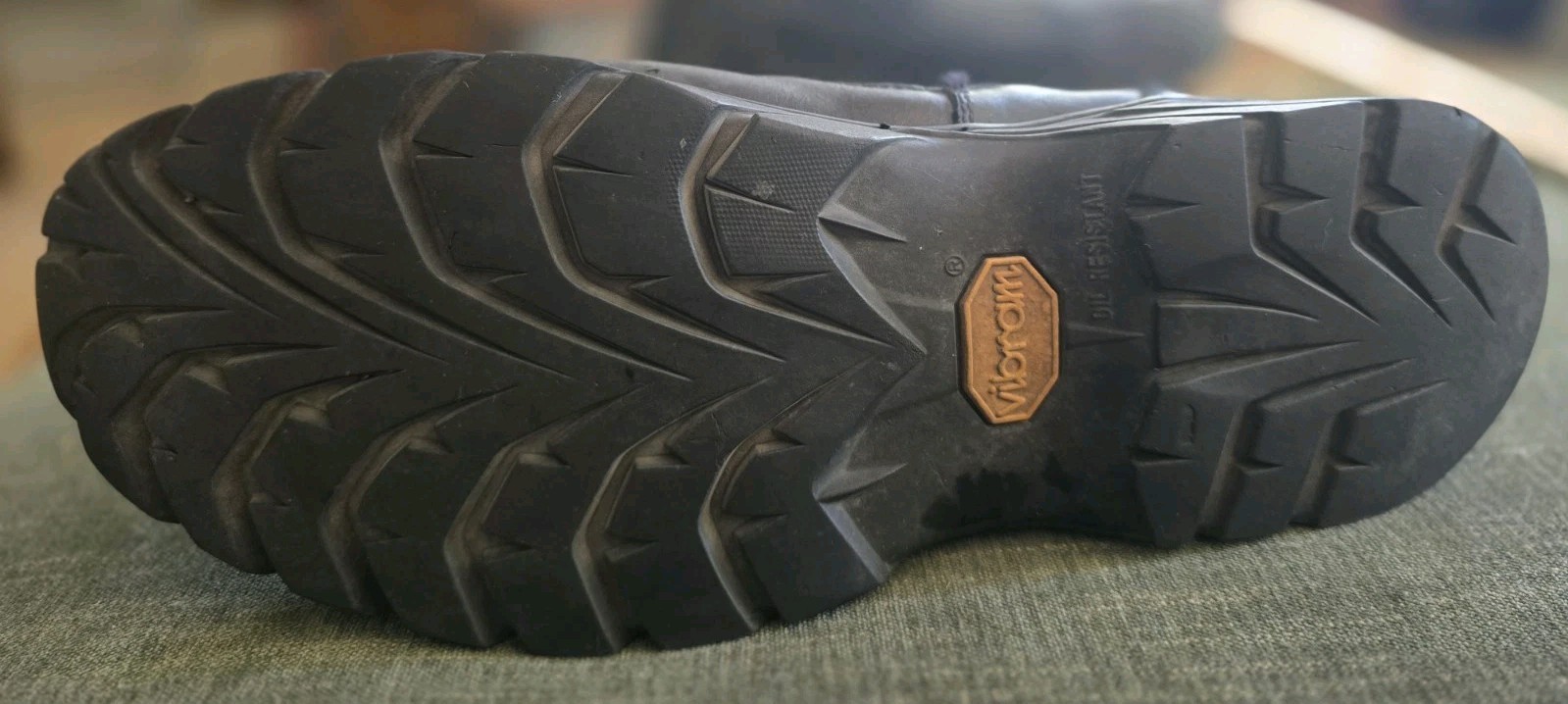 Snap On Black Size 12 Clutch Leather Slip On Work Shoes Vibram Sole Professional