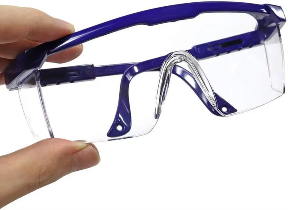 Lightweight Adjustable Shooting/Safety Glasses W/Side Protection & Scratch Resis