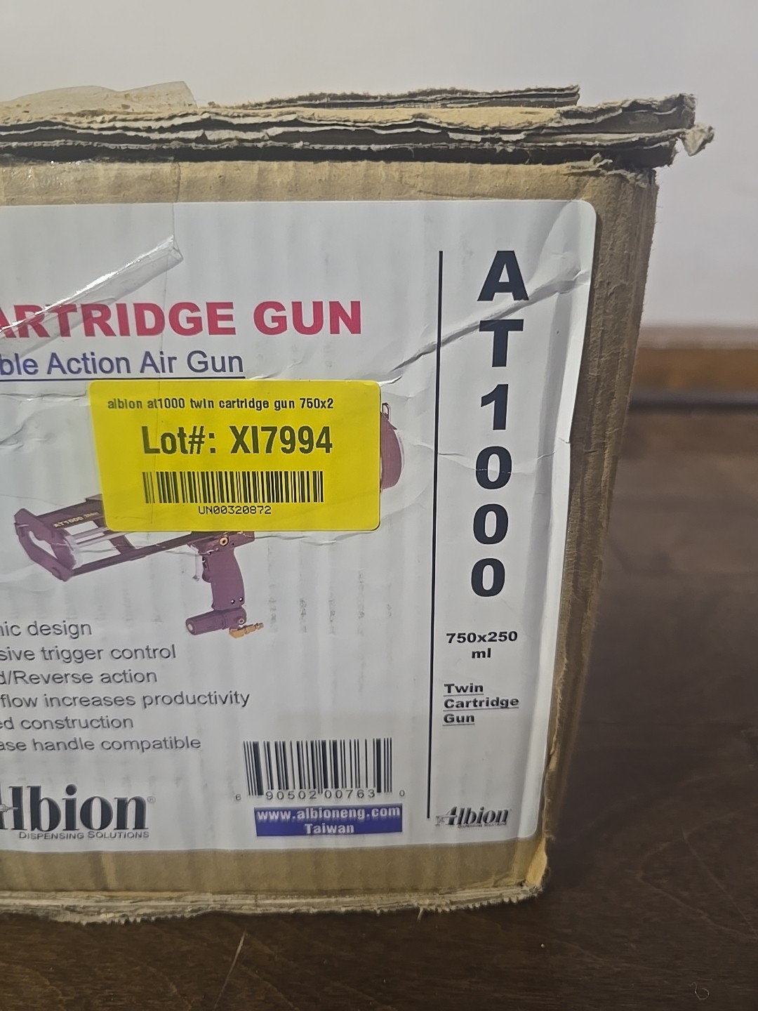 Albion AT1000 Multi-Component Spray Twin Cartridge Gun BED LINER SPRAY GUN