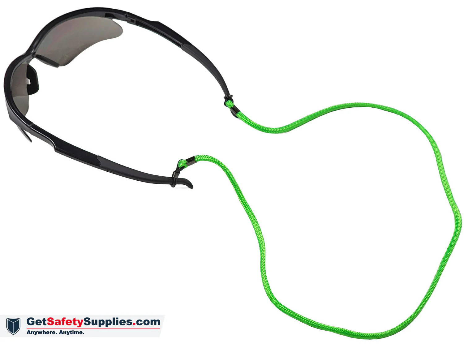 😎 [12 Straps] Safety Glasses Eyewear Lanyard Hi Vis Green – Bulk Wholesale PPE