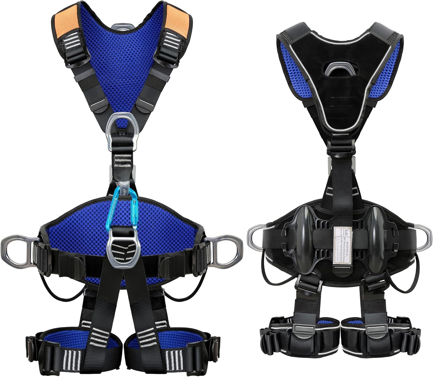 DIJJIG Fall Protection Harness OSHA/ANSI Compliant Full Body | 5-point adjustmen