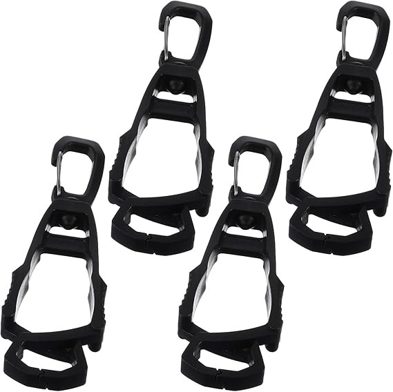 Molain 4Pcs Glove Clips, Glove Holder for work Grabber Holder Clip to Pants