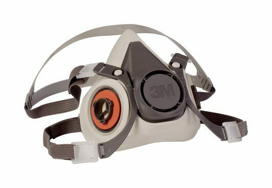 3M 6200 Half Face Respirator – Medium – w/2071 Filters – US Stock – PF5K91