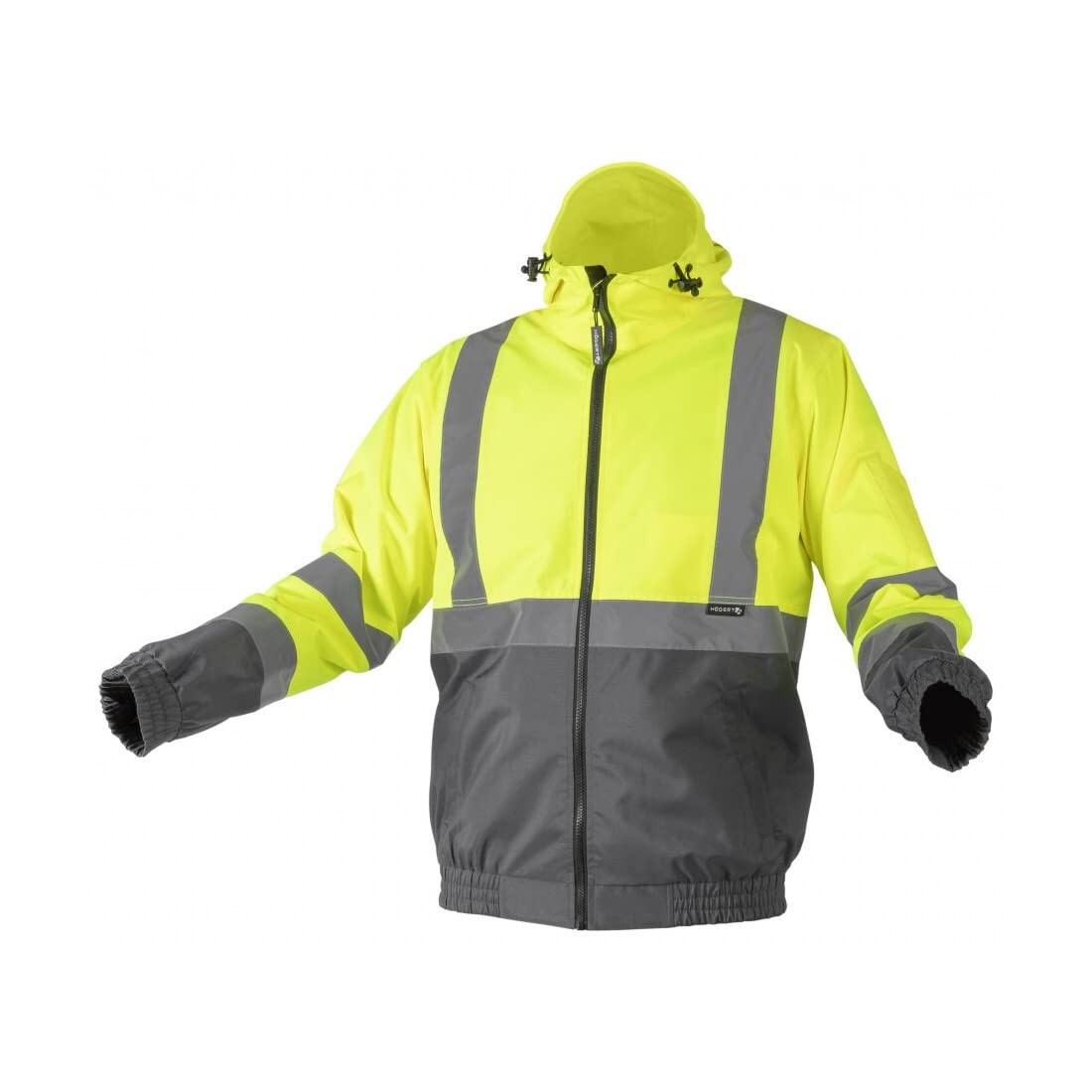 High Visibility Work Jacket NIMS, Reflective Summer Bomber Jacket, Waterproof, A…