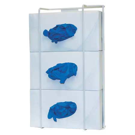 Bowman Dispensers Gl033-0613 Glove Dispenser, Steel Wire, Holds (3) Boxes