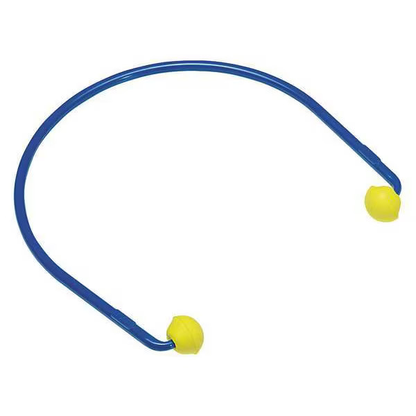 3m E-A-Rcaps Reusable Foam Ear Plugs, Pod Shape, 17 dB, Yellow 321-2101 3m